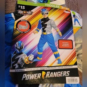 BLUE RANGER Toddler custom size 3T/4T